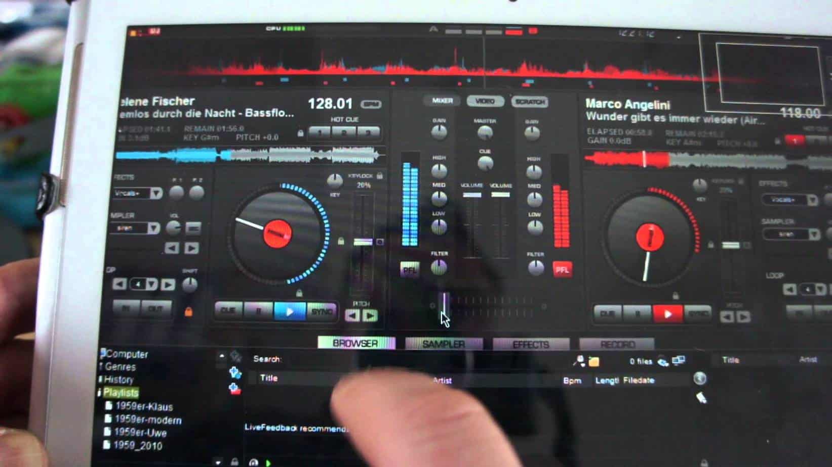 Virtual dj for android